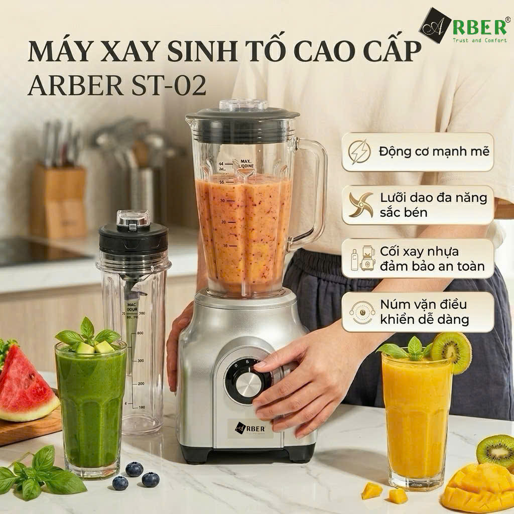 Máy xay sinh tố ST02