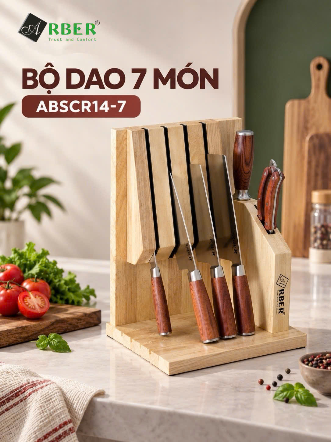 Bộ dao ABSCR14-7