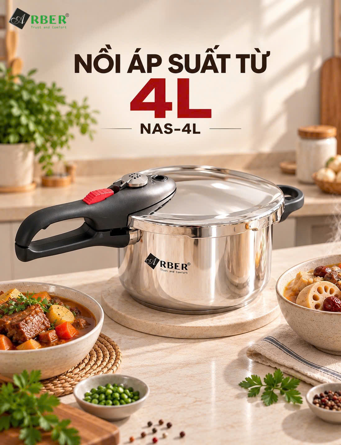Nồi áp suất từ NAS4L