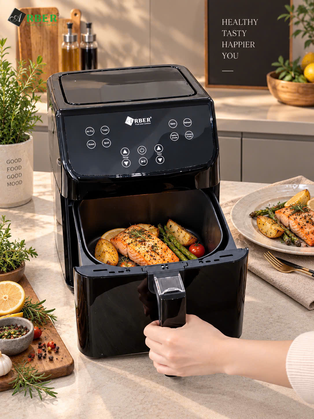 Nồi chiên không dầu ABNCKD5.5L