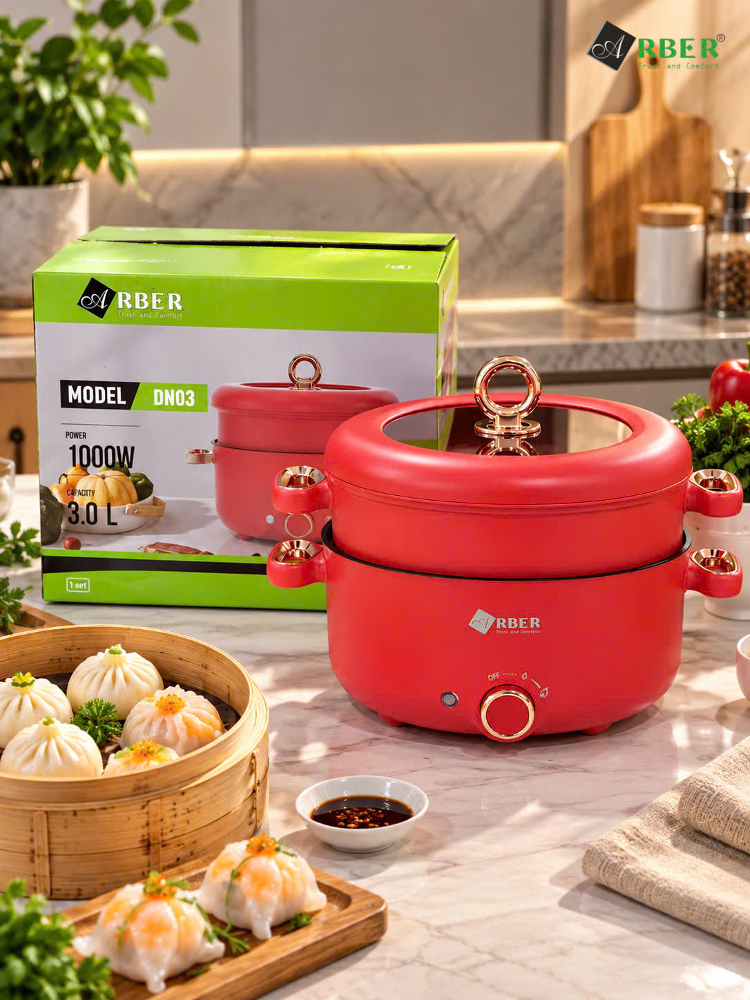 Nồi điện đa năng Arber DN03