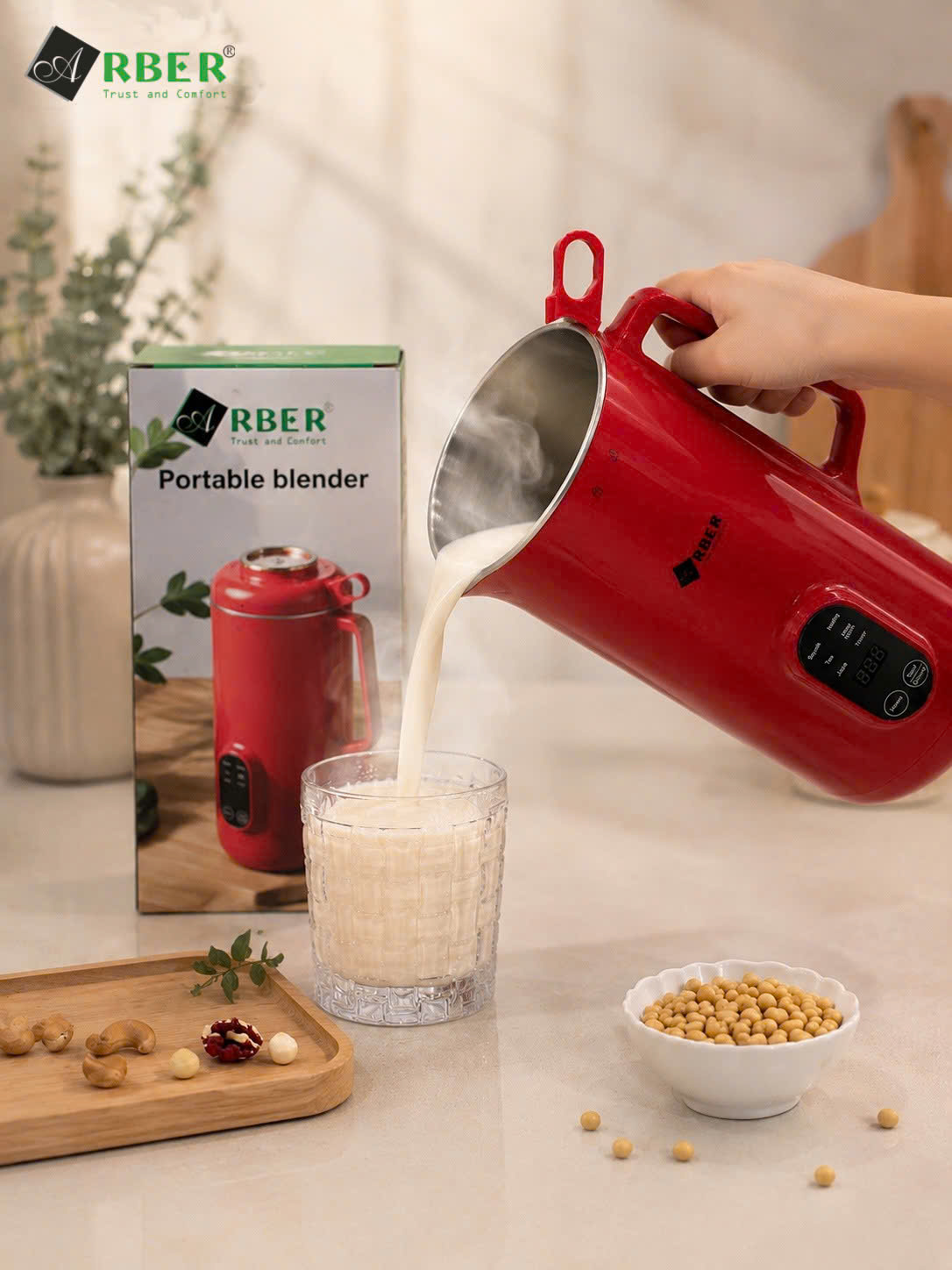 Máy làm sữa hạt mini MLSH4WMD