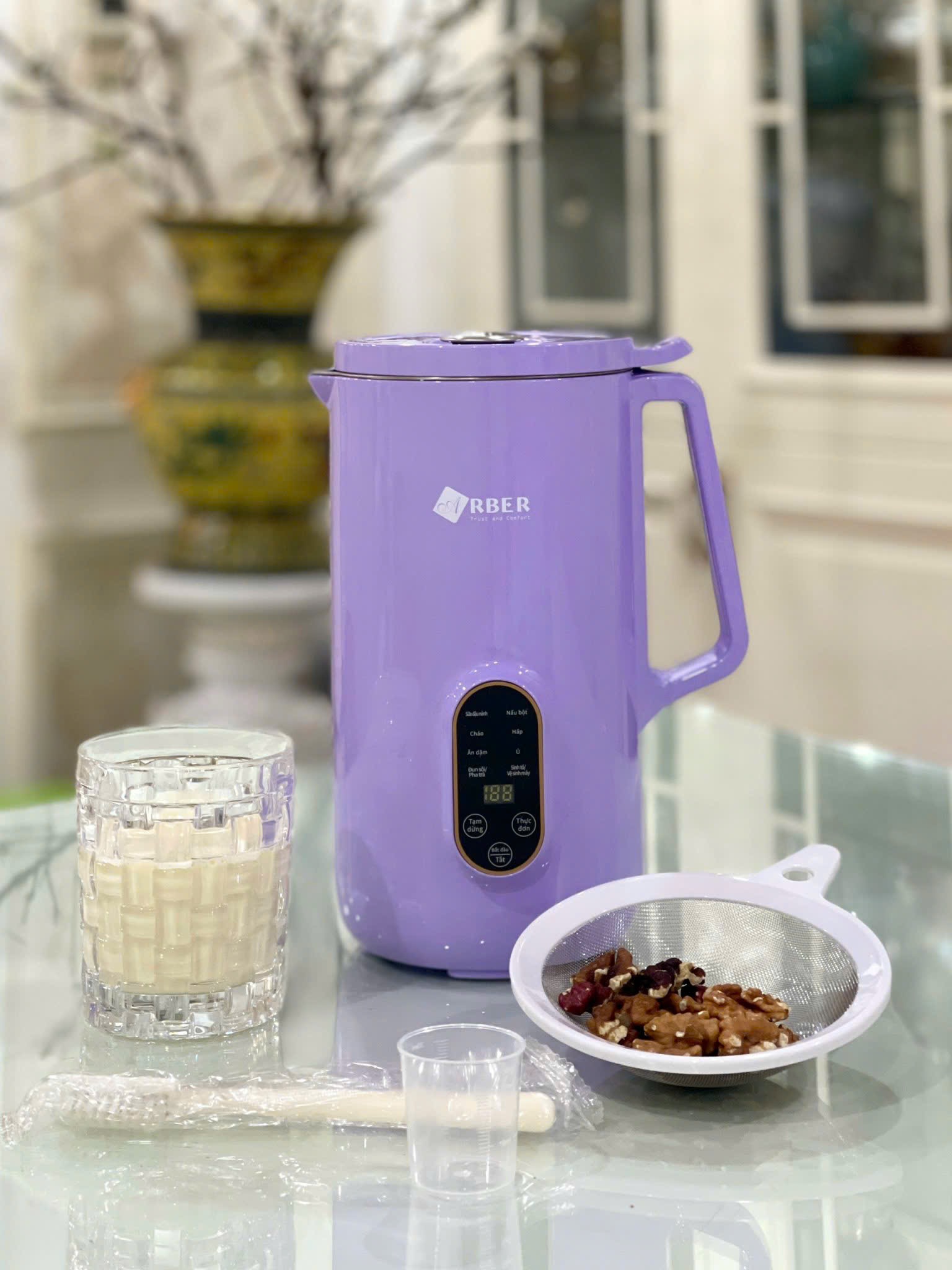 Máy làm sữa hạt mini MLSH5WMT