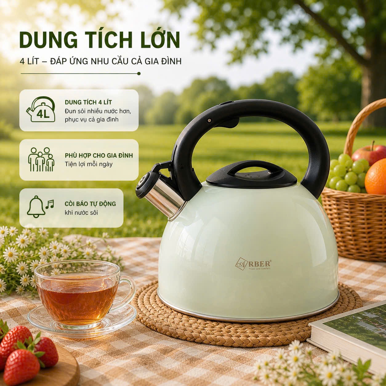 Ấm đun nước AB04LSMXC