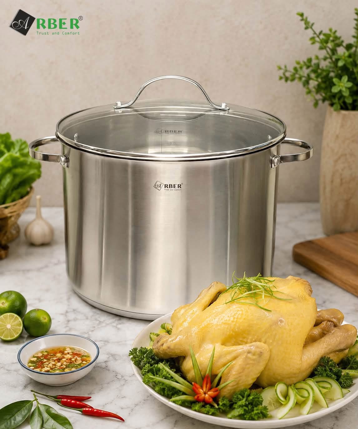 Nồi luộc gà AN-LG28